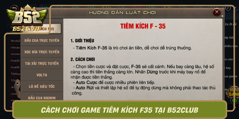 Cach Choi Game Tiem Kich F35 Tai B52Club0