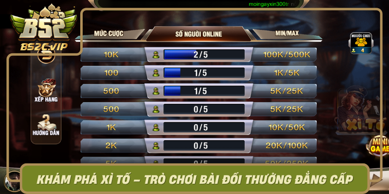 Kham Pha Xi To Tro Choi Bai Doi Thuong Dang Cap Va Lich Su Phong Phu0