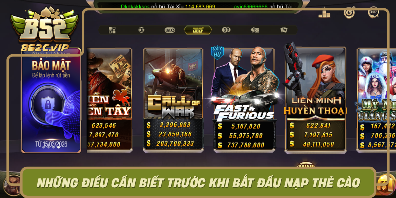 Nhung Dieu Can Biet Truoc Khi Bat Dau Nap The Cao Qua B52Club0