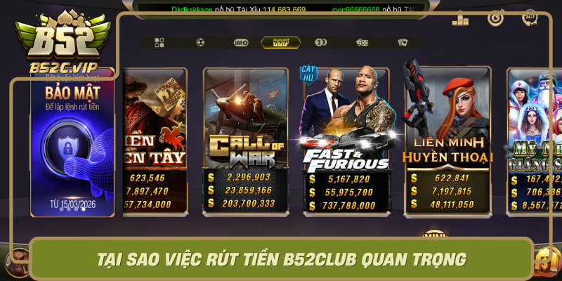 Tai Sao Viec Rut Tien B52Club Quan Trong Doi Voi Nguoi Choi0