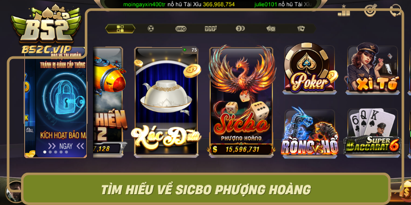 Tim Hieu Ve Sicbo Phuong Hoang Tro Choi Dac Sac Trong The Gioi Game0