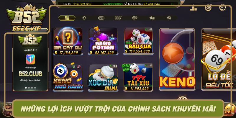 Nhung Loi Ich Vuot Troi Cua Chinh Sach Khuyen Mai Tai B52Club0